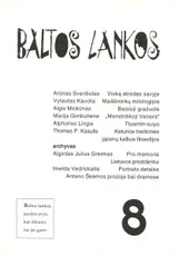 Baltos lankos Nr. 8 — filosofija