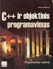 C++ ir objektinis programavimas — kompiuterija-ir-informacines-technologijos