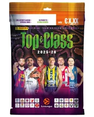EUROLYGA 2025/26 TOP CLASS STARTER PACK. „EuroLeague Top Class“ kolekcinių kortelių kolekcija