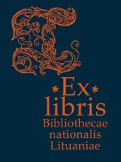 Ex libris Bibliothecae nationalis Lituaniae