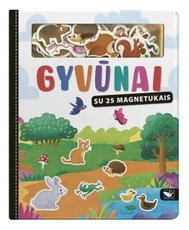 Gyvūnai. Su 25 magnetukais
