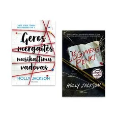 Holly Jackson 2 knygų rinkinys: Geros mergaitės nusikaltimų vadovas + Išgyvens penki