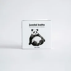 Juodai balta kontrastinė knygelė kūdikiams