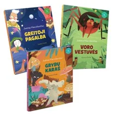 Justinio Marcinkevičiaus 3 poemų rinkinys: Greitoji pagalba + Grybų karas + Voro vestuvės