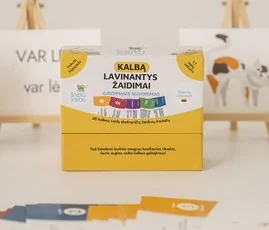 Kalbą lavinantys žaidimai „Girdimasis suvokimas“