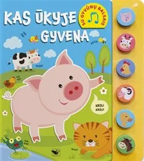 Kas ūkyje gyvena. Su gyvūnų balsais