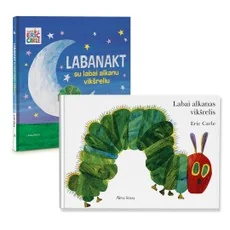 Labai alkano vikšrelio 2 knygų rinkinys: Labai alkanas vikšrelis + Labanakt su labai alkanu vikšreliu