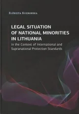 Legal situation of national minorities in Lithuania