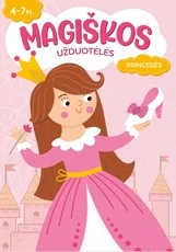 Magiškos užduotėlės. Princesės — lavinamosios-uzduociu-knygeles