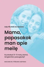 Mama, papasakok man apie meilę: ką atsakyti 9–13 metų dukrai, žengiančiai į paauglystę? Tėti, ar meilė – kažkas gražaus? Ką atsakyti sūnui, žengiančiam į paauglystę?
