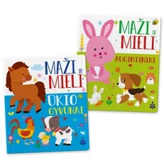 MAŽI MIELI: 2 knygelių rinkinys