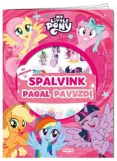 Mažieji poniai. Spalvinimas su lipdukais