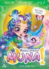 Muna Mėnulio princesė. Fėjų planetoje — knygeles-su-lipdukais