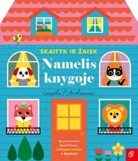 NAMELIS KNYGOJE. Išsilankstanti knyga-žaidimas