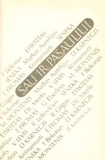 Sau ir pasauliui — filosofija