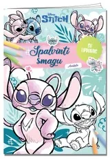Stitch. Spalvinti smagu. Su lipdukais