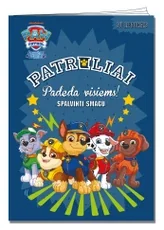 Šunyčiai patruliai. Patruliai padeda visiems! Spalvinti smagu