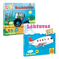 Vaikas kelyje 2 knygų rinkinys: Vaikas kelyje. Lėktuvas + Vaikas kelyje. Traktorius